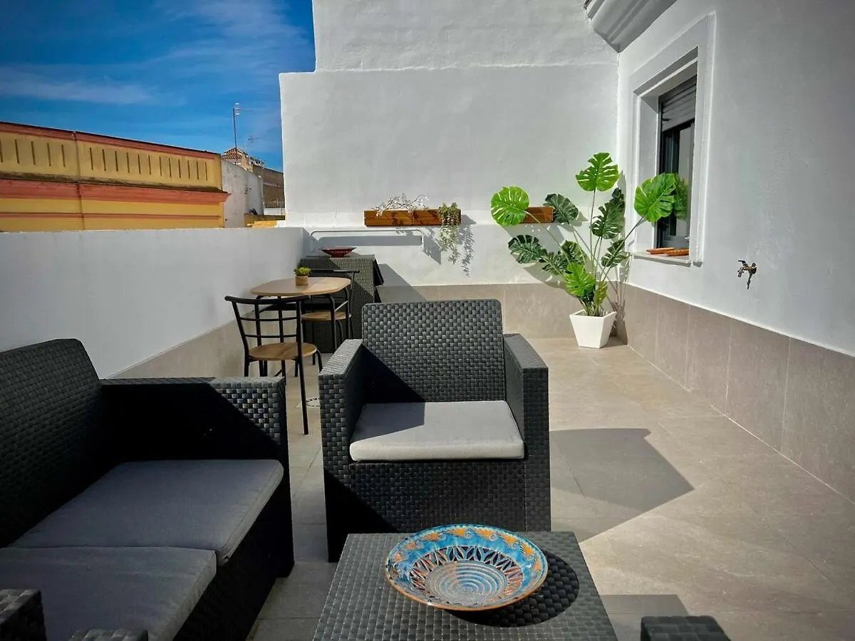 Atico Nuevo En Sanlucar De Barrameda, Con Terraza, Parking Y Solariumアパートメント アパート